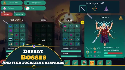 Defeat bosses