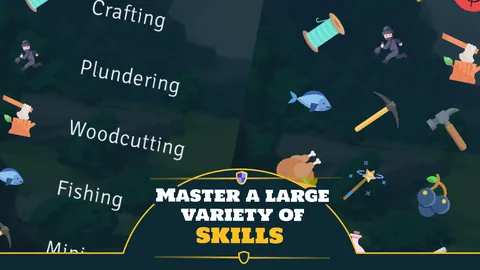Master a large variety of skills
